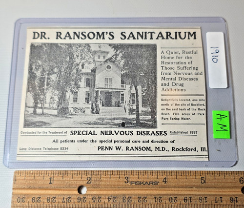 Antique 1910 ransom - dr,