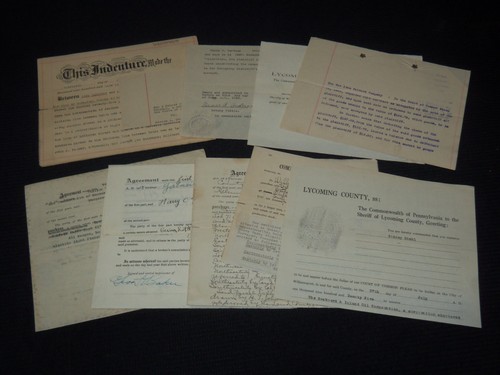 1909 1925 official documents - 1909-1925,